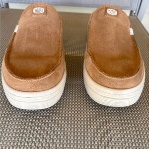 Hey Dude Tan Slip-On Loafers